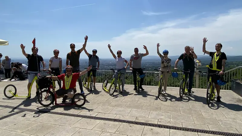 In bici a Vienna