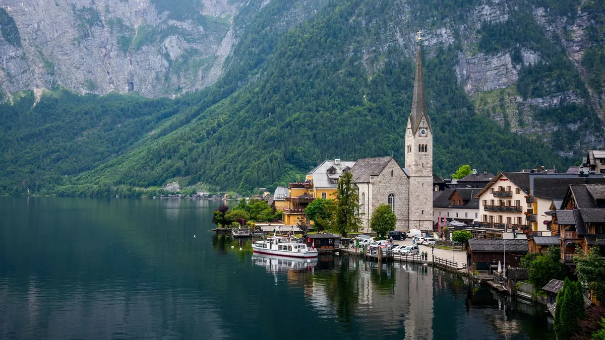Hallstatt in the Austrian Alps