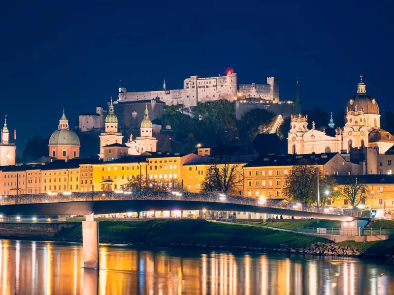 Salzburg · the fortress above the old town