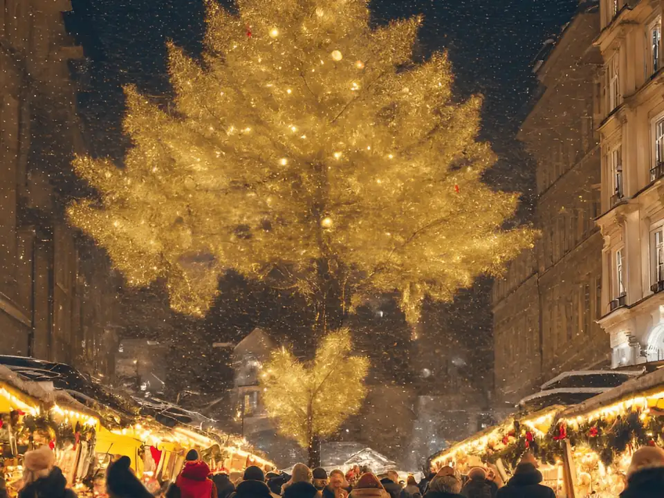 Schönbrunn Christmas Market Tour – Apfelstrudel Show, Tasting & Imperial Lights – photo 1